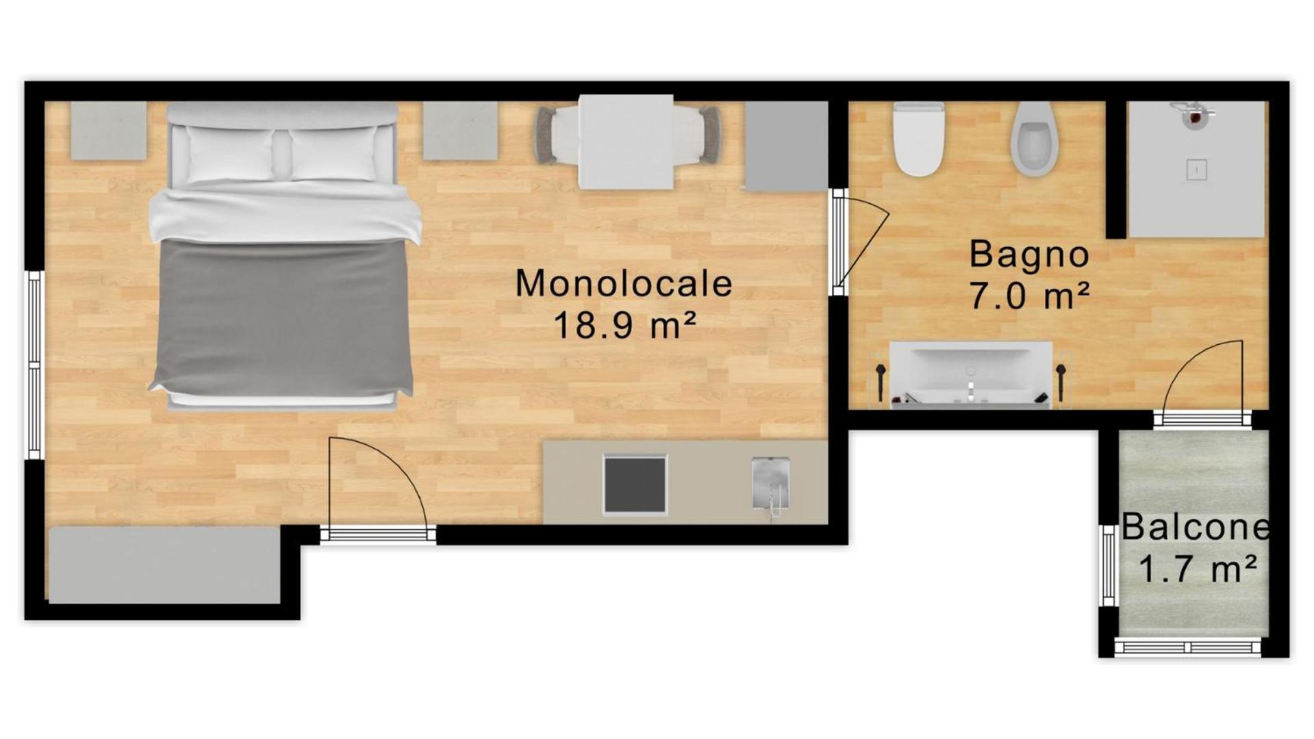 Apartments & Suites Vento Mare Palau Buitenkant foto